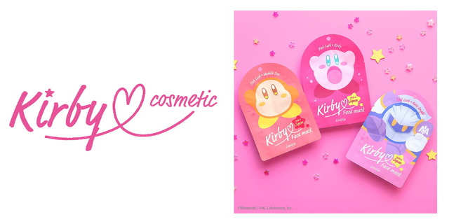 「星のカービィ フェイスマスク」各430円（税抜）（C）Nintendo / HAL Laboratory, Inc. KB20-P2210