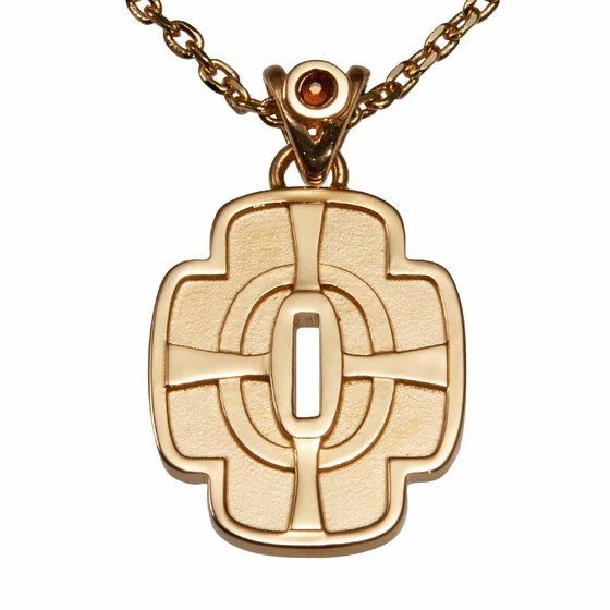 「鬼滅の刃 鍔ネックレス弐」宇髄天元 13,200円（税込）(c)吾峠呼世晴／集英社・アニプレックス・ufotable