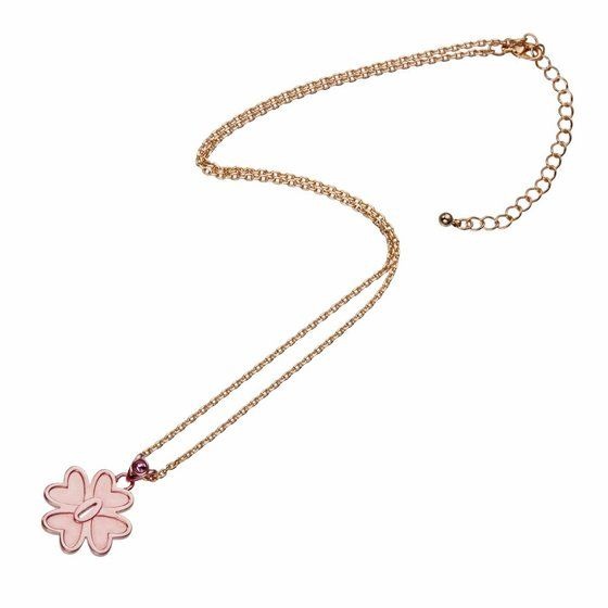 「鬼滅の刃 鍔ネックレス弐」甘露寺蜜璃 13,200円（税込）(c)吾峠呼世晴／集英社・アニプレックス・ufotable