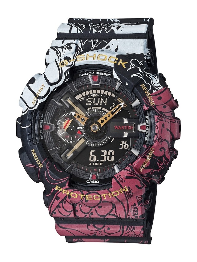 「G-SHOCK x ONE PIECE コラボレーションモデル【GA-110JOP】」26,400円（税込）（C）Eiichiro Oda / Shueisha, Toei Animation