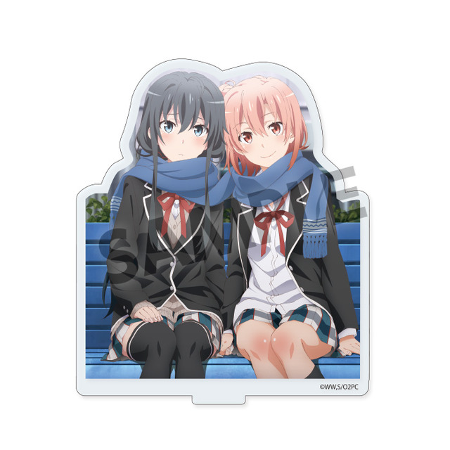 『やはり俺の青春ラブコメはまちがっている。』アクリルフィギュア 8種（各1,500円・税別）（C）渡 航、小学館／やはりこの製作委員会はまちがっている。続（C）渡 航、小学館／やはりこの製作委員会はまちがっている。完