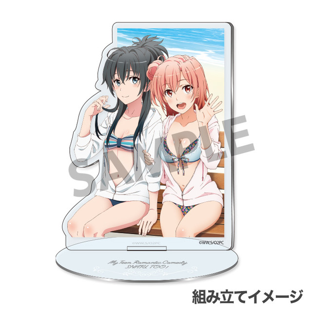 『やはり俺の青春ラブコメはまちがっている。』アクリルフィギュア 8種（各1,500円・税別）（C）渡 航、小学館／やはりこの製作委員会はまちがっている。続（C）渡 航、小学館／やはりこの製作委員会はまちがっている。完