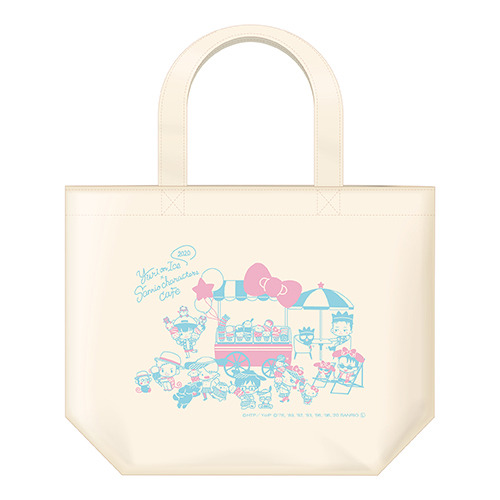 ランチトートバック（全1種）1,500円（税抜）（C）はせつ町民会／ユーリ!!! on ICE 製作委員会（C）1976,1989,1992,1993,1996,1998,2020 SANRIO CO.,LTD. APPROVAL NO.610406