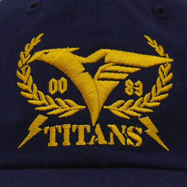 「ティターンズ 刺繍キャップ」3,700円（税別）（C）創通・サンライズ