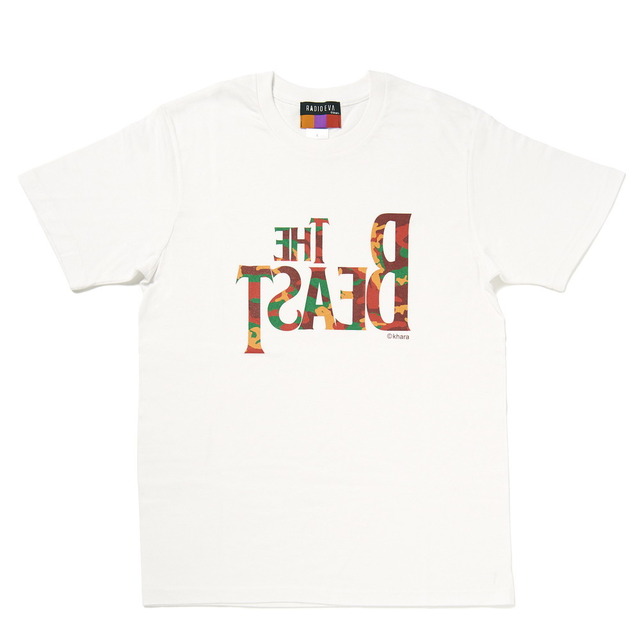 『エヴァンゲリオン』×「Tokyo Otaku Mode」HE BEAST T-Shirt（EVA-02（WHITE））　4,800円（税抜） （C）khara（C）2020 TOM Inc.（C）AMUSE