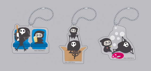 『エヴァンゲリオン』×「Tokyo Otaku Mode」ゆるしと × Ninja-kun アクリルキーホルダー　1,000円（税抜）（C）khara（C）2020 TOM Inc.（C）AMUSE