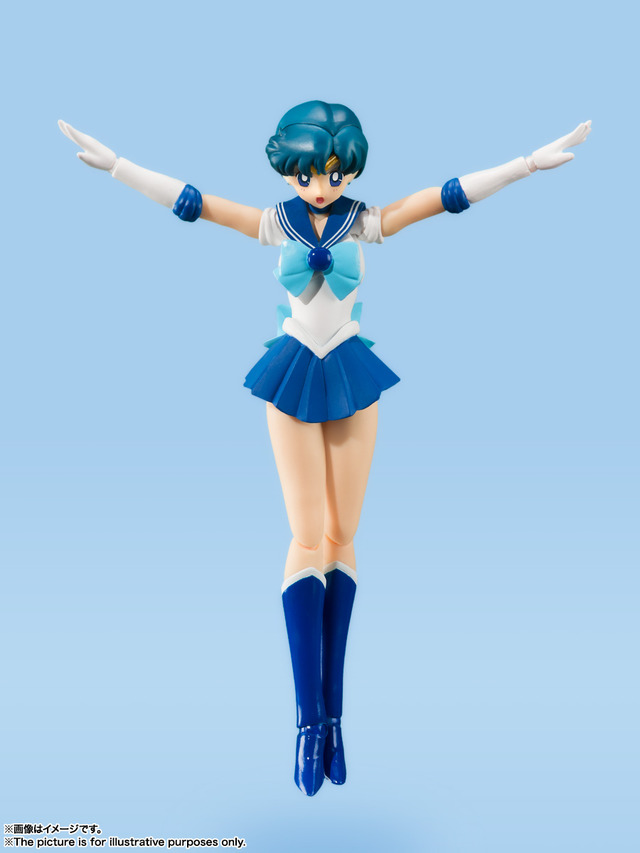 「S.H.Figuarts セーラーマーキュリー-Animation Color Edition-」6,050円（税込）（C）武内直子・PNP・東映アニメーション