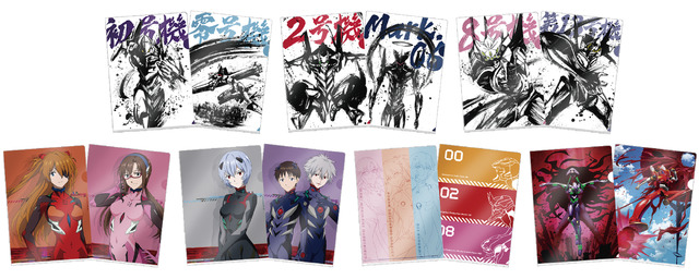 「一番くじ シン・エヴァンゲリオン劇場版～初号機、出撃せよ！～」1回680円（税込）I賞：クリアファイルセット（C）カラー