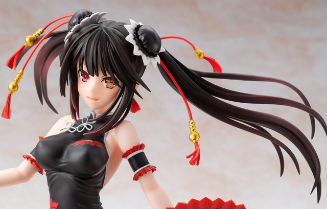 「1/7スケール塗装済み完成品フィギュア　デート・ア・ライブIII　時崎狂三　チャイナドレスver.」通常版 14,000円（税抜）／キャラアニ.com特装版 16,500円（税抜）（C）2019 橘公司・つなこ／KADOKAWA／「デート・ア・ライブIII」製作委員会