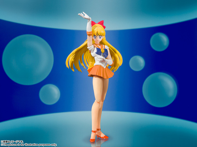 「S.H.Figuarts セーラーヴィーナス-Animation Color Edition-」6,050円（税込）（C）武内直子・PNP・東映アニメーション