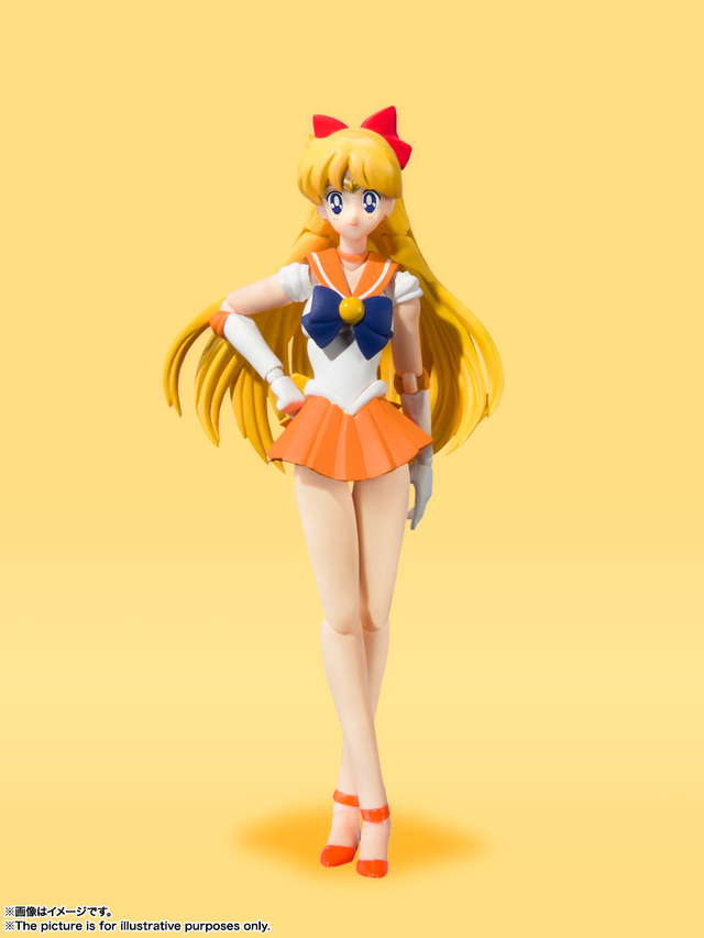 「S.H.Figuarts セーラーヴィーナス-Animation Color Edition-」6,050円（税込）（C）武内直子・PNP・東映アニメーション