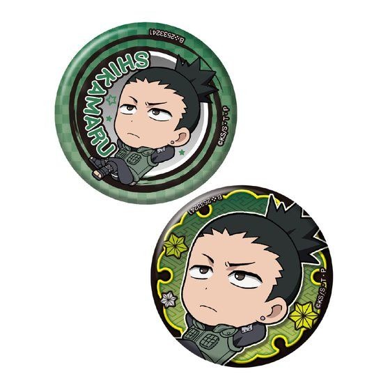 「NARUTO-ナルト-疾風伝　NARUTOアソート」825円（税込）N：缶バッジセット 奈良シカマル (C)岸本斉史 スコット／集英社・テレビ東京・ぴえろ