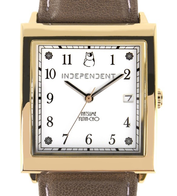 『夏目友人帳』INDEPENDENTコラボウオッチ 15,000円（税抜）（C）緑川ゆき・白泉社／「夏目友人帳」製作委員会