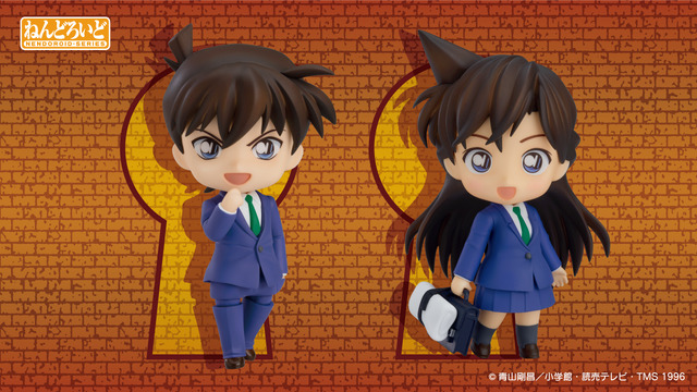 「ねんどろいど 工藤新一」「ねんどろいど 毛利蘭」各5,300円（税込）（C）青山剛昌／小学館・読売テレビ・TMS 1996