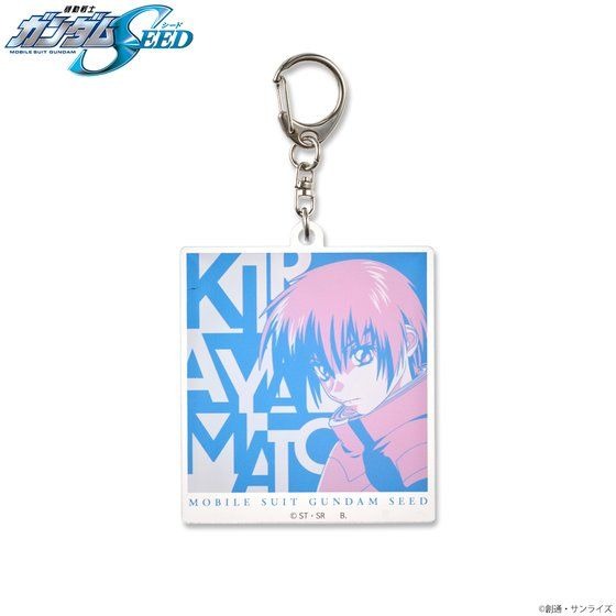 「機動戦士ガンダムSEED トライカラーアイテム アクリルチャーム」880円（税込）（税込）（C）創通・サンライズ