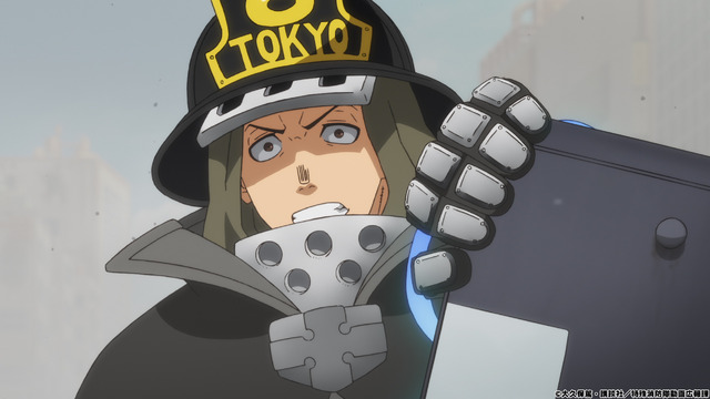 TVアニメ『炎炎ノ消防隊　弐ノ章』第壱話「消防官の戦い」先行カット（C）大久保篤・講談社／特殊消防隊動画広報課