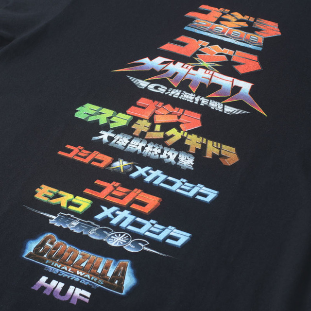 「GODZILLA VS HUFコレクション」TM &（C）TOHO CO., LTD.