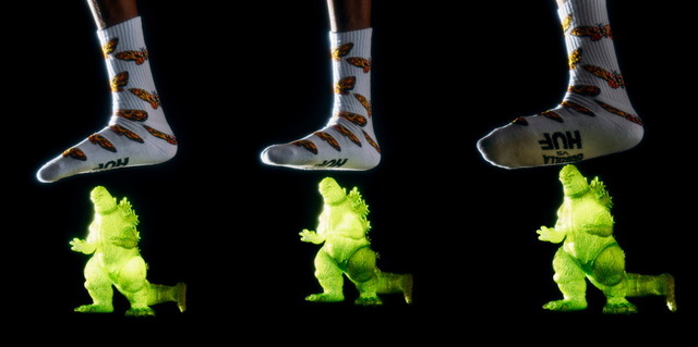 「GODZILLA VS HUFコレクション」TM &（C）TOHO CO., LTD.