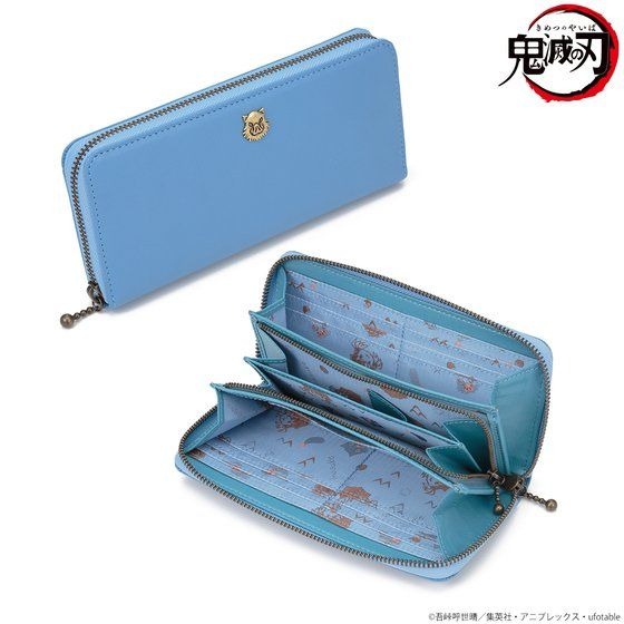 「鬼滅の刃 レザー長財布 / 伊之助」21,450円（税込）（C）吾峠呼世晴／集英社・アニプレックス・ufotable