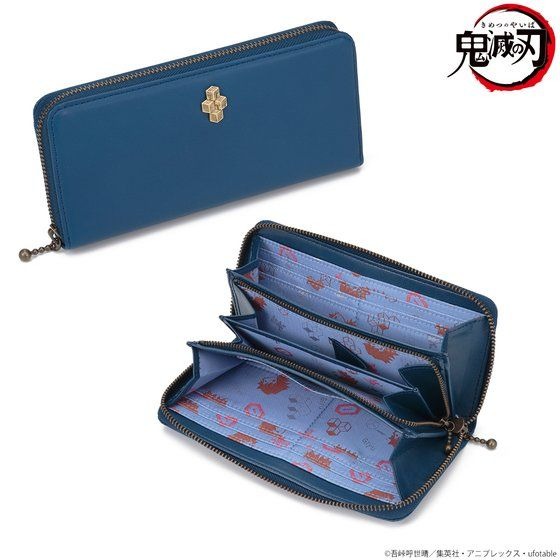 「鬼滅の刃 レザー長財布 / 義勇」21,450円（税込）（C）吾峠呼世晴／集英社・アニプレックス・ufotable