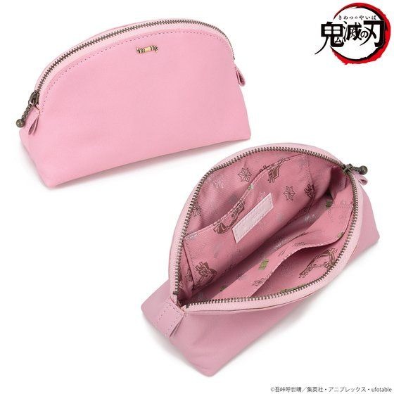 「鬼滅の刃 レザーポーチ / 禰豆子」12,100円（税込）（C）吾峠呼世晴／集英社・アニプレックス・ufotable