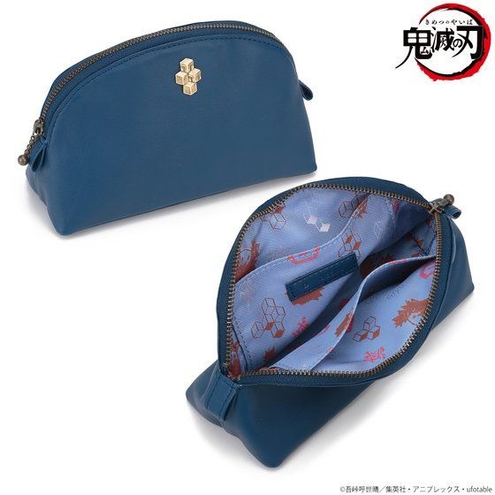 「鬼滅の刃 レザーポーチ / 義勇」12,100円（税込）（C）吾峠呼世晴／集英社・アニプレックス・ufotable