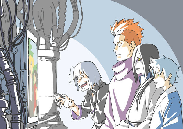 『BORUTO-ボルト- NARUTO NEXT GENERATIONS』「おうちでBORUTO」企画イラスト使用オリジナルポストカード（C）K S/S・T・P