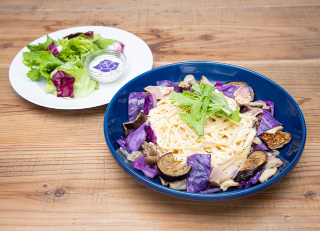 ローズクリームパスタ 1,590円（税抜）（C）BanG Dream! Project （C）Craft Egg Inc. （C）bushiroad All Rights Reserved.