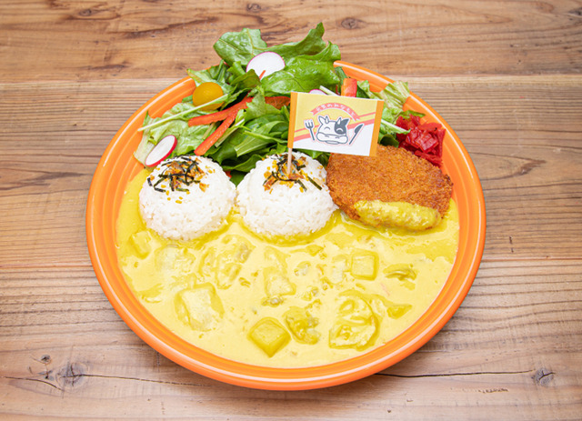 北沢精肉店のスタミナコロッケカレー 1,490円（税抜）（C）BanG Dream! Project （C）Craft Egg Inc. （C）bushiroad All Rights Reserved.