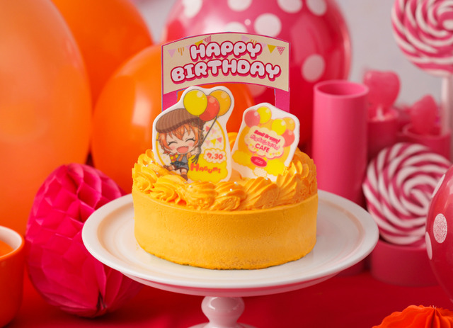 オンライン限定 カラフルバースデイケーキ／北沢はぐみ 各3,850円（税抜・送料別途）（C）BanG Dream! Project （C）Craft Egg Inc. （C）bushiroad All Rights Reserved.