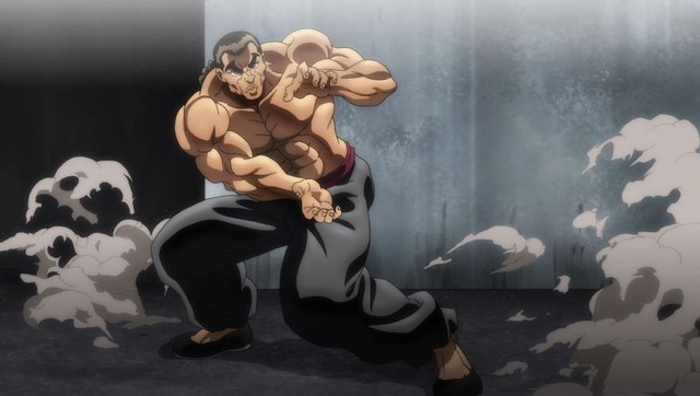 『バキ』大擂台賽編、第1話「開幕！大擂台賽」先行カット（C）板垣恵介(秋田書店)／バキッッ製作委員会