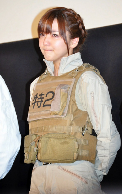 真野恵里菜／『THE NEXT GENERATION パトレイバー』初日舞台挨拶