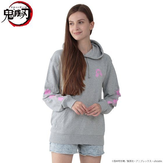 「ゆるっと鬼滅の刃　モチーフ柄プルオーバーパーカー」各6,600円（税込）(C)吾峠呼世晴／集英社・アニプレックス・ufotable