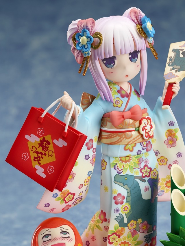 「小林さんちのメイドラゴン カンナ-晴レ着- 1/7スケールフィギュア」「F：NEX」限定特典「福袋パーツ」16,800円（税抜）（C）クール教信者／双葉社