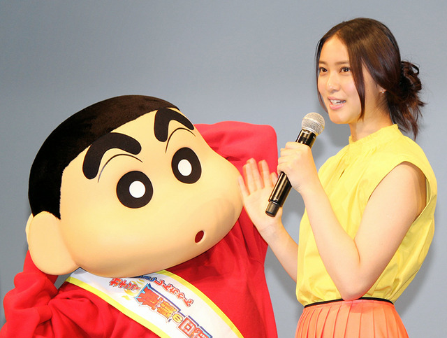 武井咲／『映画クレヨンしんちゃん ガチンコ！逆襲のロボとーちゃん』完成披露試写会