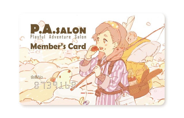 P.A.WORKS 運営オンラインサロン「P.A.SALON」会員証