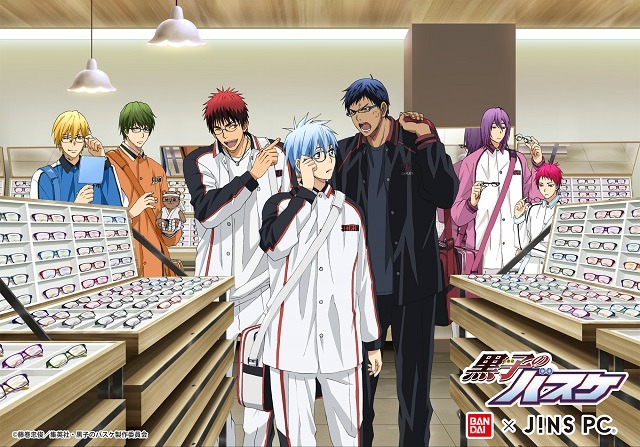 黒子のバスケ×BANDAI×JINS PC