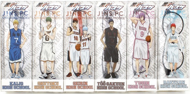 黒子のバスケ×BANDAI×JINS PC