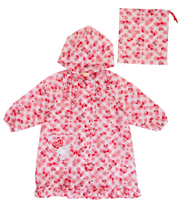 「キッズレインコート（全7種）」各3,300円（税込）（C）2020 SANRIO CO., LTD.
