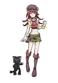 『すばらしきこのせかい The Animation』シキ/美咲 四季（CV：鉢嶺杏奈）（C）SQUARE ENIX／すばらしきこのせかい製作委員会