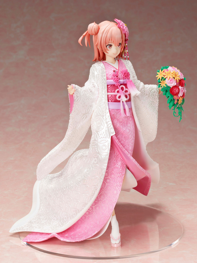 「やはり俺の青春ラブコメはまちがっている。 完　由比ヶ浜結衣-白無垢-1/7 スケールフィギュア17,800円（税別）（C）渡 航、 小学館／やはりこの製作委員会はまちがっている。 完