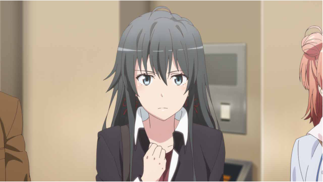 『やはり俺の青春ラブコメはまちがっている。完』第1話先行カット（C）渡 航、小学館／やはりこの製作委員会はまちがっている。完