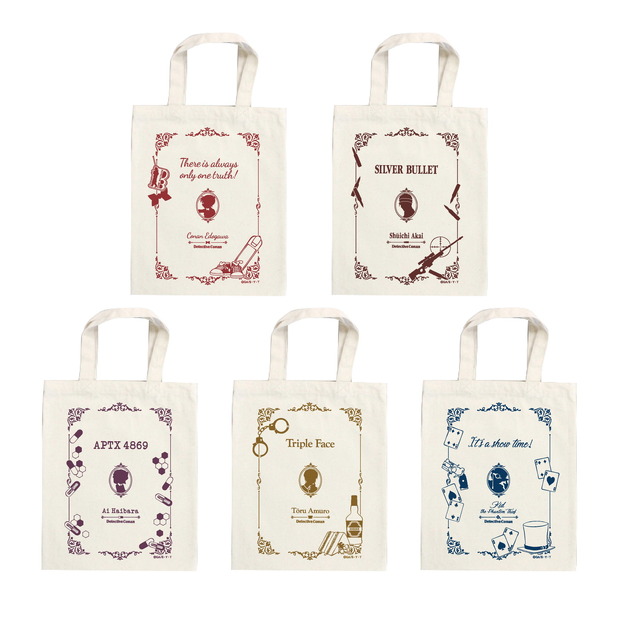 「フラットトートバッグ（小説風）」1,800円（税別）（C）青山剛昌／小学館・読売テレビ・TMS 1996