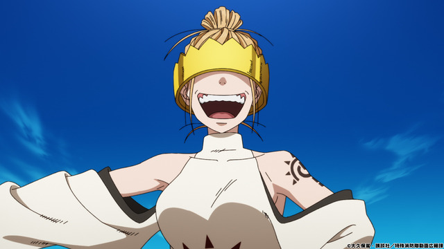 『炎炎ノ消防隊　弐ノ章』第弐話先行場面カット（C）大久保篤・講談社／特殊消防隊動画広報課