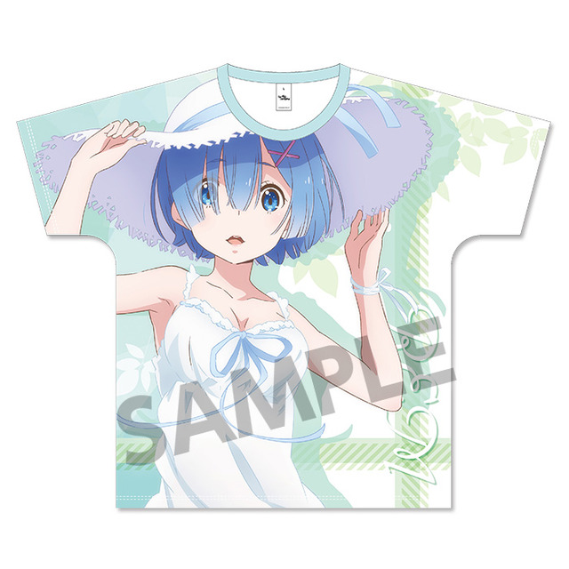 「フルグラフィックTシャツ」6,000円（税別）（C）長月達平・株式会社KADOKAWA刊／Re:ゼロから始める異世界生活2製作委員会
