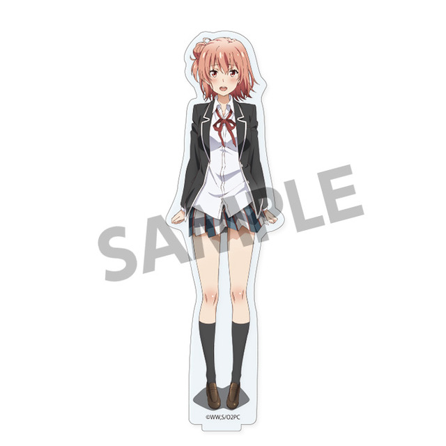 「アクリルフィギュア」1,500円（税別）（C）渡 航、小学館／やはりこの製作委員会はまちがっている。続（C）渡 航、小学館／やはりこの製作委員会はまちがっている。完