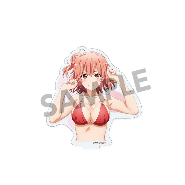 「アクリルフィギュア」1,500円（税別）（C）渡 航、小学館／やはりこの製作委員会はまちがっている。続（C）渡 航、小学館／やはりこの製作委員会はまちがっている。完