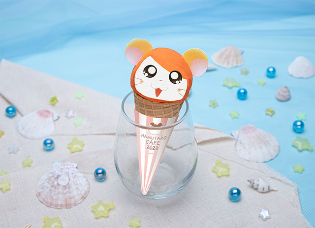 with ハム太郎ポテトサラダ　699 円（C）河井リツ子／小学館