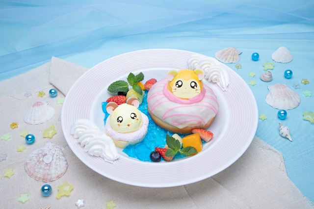 「とっとこハム太郎」“2020（にーたねにーたね）年”にコラボカフェ復活！ 夏イメージのフード＆グッズが可愛い♪