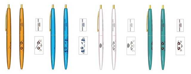 BIC ボールペン（全 4 種）各 500 円（C）河井リツ子／小学館